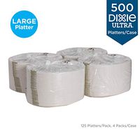 Dixie Ultra Large Heavy-Weight Paper Platters by GP PRO (Georgia-Pacific), Pathways, SX11PLPATH, 500 Count (125 Platters Per Pack, 4 Packs Per Case)
