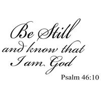 Bible Verse Wall Decal Art Stickers for Home, Church or Children Room Window Christian Quote Religious Vinyl Decor Scripture Art Saying Sticker