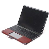 Macbook PU Leather Cover 12'',Businda Premium Luxury Bookstyle Stand Folio Slim Fit Lightweight Stylish Classic Style Ultra Thin Retro Case for MacBook 12 Inch Retina Display A1534