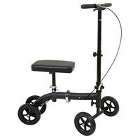 Carex Folding Knee Walker Scooter - Knee Scooter for Foot Injuries, Ankle Injuries, Broken Foot - Medical Scooter for Foot Surgery