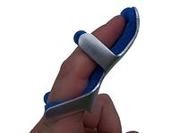 Alpha Medical Toad Finger Splint; Finger Brace for Jammed Finger (Large)
