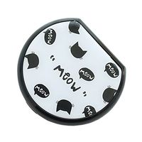 Stylish Contact Lens Case Portable Contact Lenses Containers with Mirror Cat B