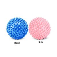 Massage Ball Set (2PCS) for Trigger Point Treatment, Plantar Fasciitis, myofascial Release, Blue & Powder