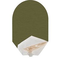 Solid Color Ostomy Pouch Cover Open Ended (Army Green)