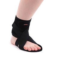 AIDER Dropfoot Braces Type 3 - Foot stabilizer worn with shoes, prevent inversion of feet, orthopedic medical equipment, lightweight material with adhensive velcro, improvement in gait(Right)