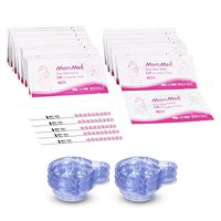 Ovulation Test Strips, 50 LH Ovulation Predictor Kit with Free 50 Collection Cups, Accurately Track Ovulation Test, High Sensitivity Result for Women Home Testing