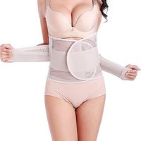 ieasysexy New Hot Style Adjustable Mesh Breathable Elastic Postpartum Postnatal Abdomen Recoery Belly Pelvic Girdle Gastric Band Support Girdle Belt Slimming Belt for Women and Maternity,Size XXXL(for waist 47.2"- 52.5")