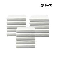 YUNIAO Multifold Soft Paper Towels with Fast-Drying Absorbency Flexible Paper,Soft Texture Replacement Roll Paper Toilet Paper Table Kitchen Paper (K:100 Sheet/Packets & Box of 15 Packets)