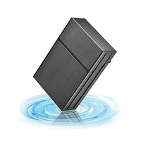 WMM Portable Metal Aluminum Pocket Cigarette Cigar Tobacco Box Case Holder (Color : Black)