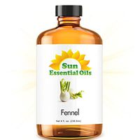 Fennel Essential Oil (Huge 8oz Bottle) Bulk Fennel Oil - 8 Ounce