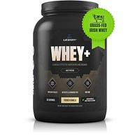 Legion Whey+ Vanilla Whey Isolate Protein Powder from Grass Fed Cows - Low Carb, Low Calorie, Non-GMO, Lactose Free, Gluten Free, Sugar Free. Great for Weight Loss & Bodybuilding, 30 Servings