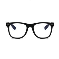 Unisex Blue Light Blocking Glasses Square/Half Frame Eyeglasses Frame Anti Blue Ray for Computer Game Eyewear