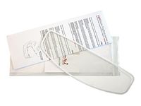 FogStop by Raleri Universal Motorcycle Helmet Anti-Fog Shield Insert Lens (Standard (11.25" x 3.74"), Clear 100S)