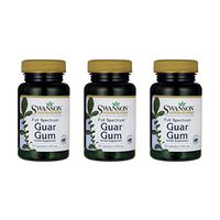 Swanson Full Spectrum Guar Gum 400 mg 60 Caps 3 Pack