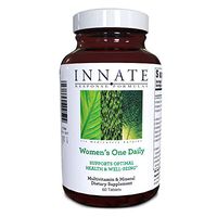 INNATE Response Formulas, Women’s One Daily, Multivitamin, Vegetarian, Non-GMO, 60 tablets (60 servings)
