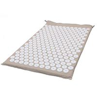 Xuan Yu Massage Acupressure Mat, Massage Mat, Fakir Mat, Relax Mat, Yantra Mat, Yoga Mat (Color : Gray)