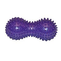 3piece Peanut Massage Ball Gym Training Yoga PVC Body and Foot Massage Ball - Arthritis, Diabetics, Neuropathy, Back,Foot Arch and Heel Pain Relief (Color : Purple)