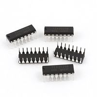 DealMux a14070800ux0137 TEA2025 TEA2025B DIP-16 Stereo Power Audio Amplifier IC, 9-12V, 5 peça