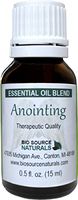 Anointing Essential Oil Blend - Therapeutic Quality - Aromatherapy​ for Fulfilling Life's Purpose - 0.5 fl oz / 15 ml with Sandalwood, Orange, Cinnamon Bark, Clove, Vetiver.
