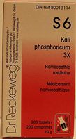 Dr. Reckeweg S6 Kali Phosphoricum 3X