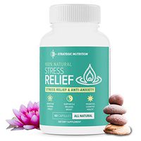 Stress Relief Supplement – Stress Support, Anti Anxiety Supplement – 60 Capsules