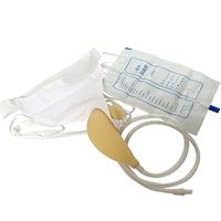 Portable External Urine Collection Device with Urine Bag for Male