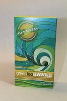 Green Tea Hawaii Powder with Noni for All Natural Weight Control and Health Benefits. (12 Pack-Raspberry Lemonade Flavor)
