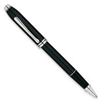 Top 10 Jewelry Gift Townsend Black Lacquer Rhodium-plated SelecTip Rolling Ball Pen