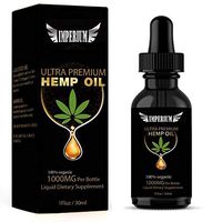 Hemp Oil for Pain, Stress,Anxiety Relief - 1000 mg of Organic Hemp Extract (2 Pack)100% Natural Hemp Oil Drops - Helps with Anxiety,Sleep, Skin & Hair (2) (1)