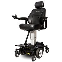 Pride Mobility - Jazzy Air - Elevated Power Chair - Onyx Black
