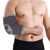 Liquor Bamboo Charcoal Elbow Brace Sports Elbow Pad for Sports Running Athletics Pain Relief Injury Recovery