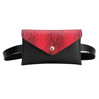 Fashion Backpacks, Women Outdoor Serpentine Hasp Messenger Bag Sports Chest Bag Waist Bag Hobo Bags(Red)