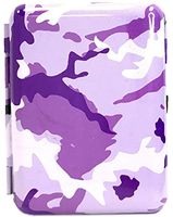 2 Purple Camo Metal Cigarette Cases