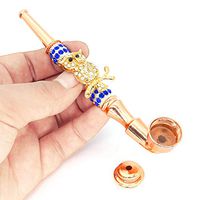 ASNTA Believes That You Need a Beautiful Animal Tube as a Gift, with 1 Storage Bag and 10 Stainless Steel mesh Filters. (Rose Gold)