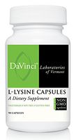 L-Lysine 500 mg - 90 Capsules by Davinci Labs