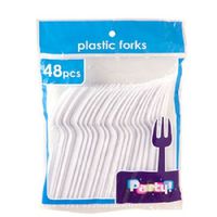 Party! White Forks (48 pieces)
