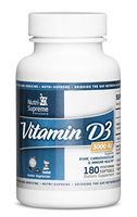 Nutri Supreme Research Vitamin D 3 3,000 iu 180 Vegetarian Softgel