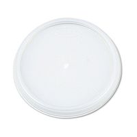 Dart - Plastic Lids, for 12oz Hot/Cold Foam Cups, Vented, 1000/Carton 12JL (DMi CT