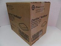 Pactiv Clearview MealMaster Small Rectangle Container Dome Lids, Clear, 232 Case