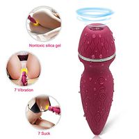 Multi Mode Powerful Tongue Suck & Thrust Nipple Sucker G SPO-tter Sucking Toys for Women Couples USB Rechargeable Waterproof，Wonderful Gifts for WomenV-59H