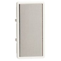 Leviton TTKTR-WS, Color Change Kit for True Touch Remote Dimmer, White Frame-Silver Touch Plate