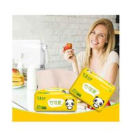 MOVEmen 5PCS Hand Toilet Towels Cleaning Paper Towel Household Toilet Paper Smooth Soft Paper Toilet Paper Table Kitchen Paper Paper Towel Multi-Fold Natural Color Tissue Paper Napkin 4 Layers Family