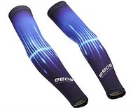 2pcs Sport Outdoor Soft Arm Sleeves Stretch Cover UV 400 Sun Protection Running Size L