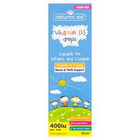 Natures Aid Health 200iu 50ml Vitamin D3 Drops