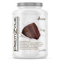 Metabolic Nutrition, Protizyme, 100% Whey Protein Powder, High Protein, Low Carb, Low Fat Whey Protein, Digestive Enzymes, 24 Essential Vitamins and Minerals, Chocolate Cake, 5 Pound (ser)