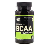 Optimum Nutrition, BCAA 1000 Caps, Mega-Size, 1 g, 60 Capsules