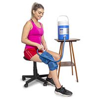 Cryo Cuff Knee Cooler Cold Therapy Ice Machine for Knee System | Cryotherapy Cuff Machine Combines Compression with Cold Therapy | Essential for After Knee Surgery, Trauma, Rehab & Sports Injuries