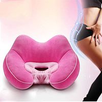 Orthopedic Seat Cushion for Coccyx Sciatica Hemorrhoid Tailbone Back Pain Relief, Memory Foam Posture Seat Pads for Home Office Chairs, Wheelchair