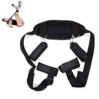 QKVNA Portable Couples Belt with Soft Easy Pillow Hand Feet Wrist Toy Perfect Fitness Tool