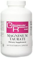 Ecological Formulas Magnesium Taurate Capsule, 125 mg, 180 Count